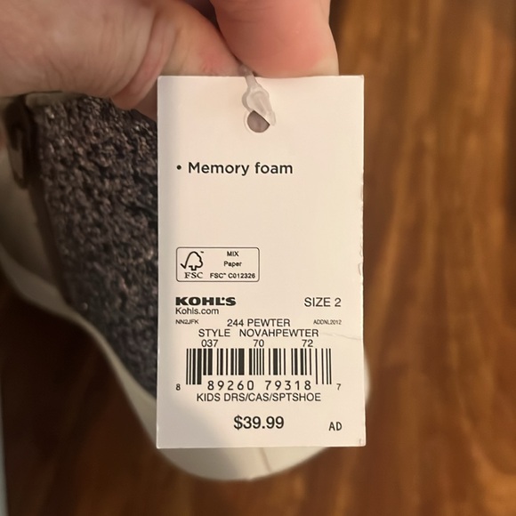 SO Novah Girls Shoe Size 2 NWT - Picture 6 of 6